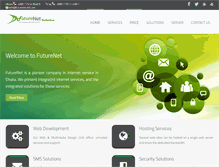 Tablet Screenshot of futurenet-bd.com